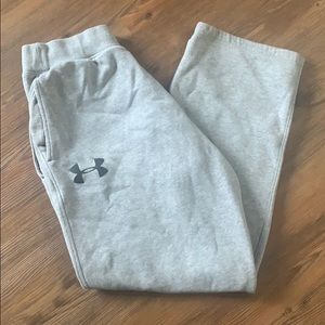 Under Armour loose fit sweatpants.